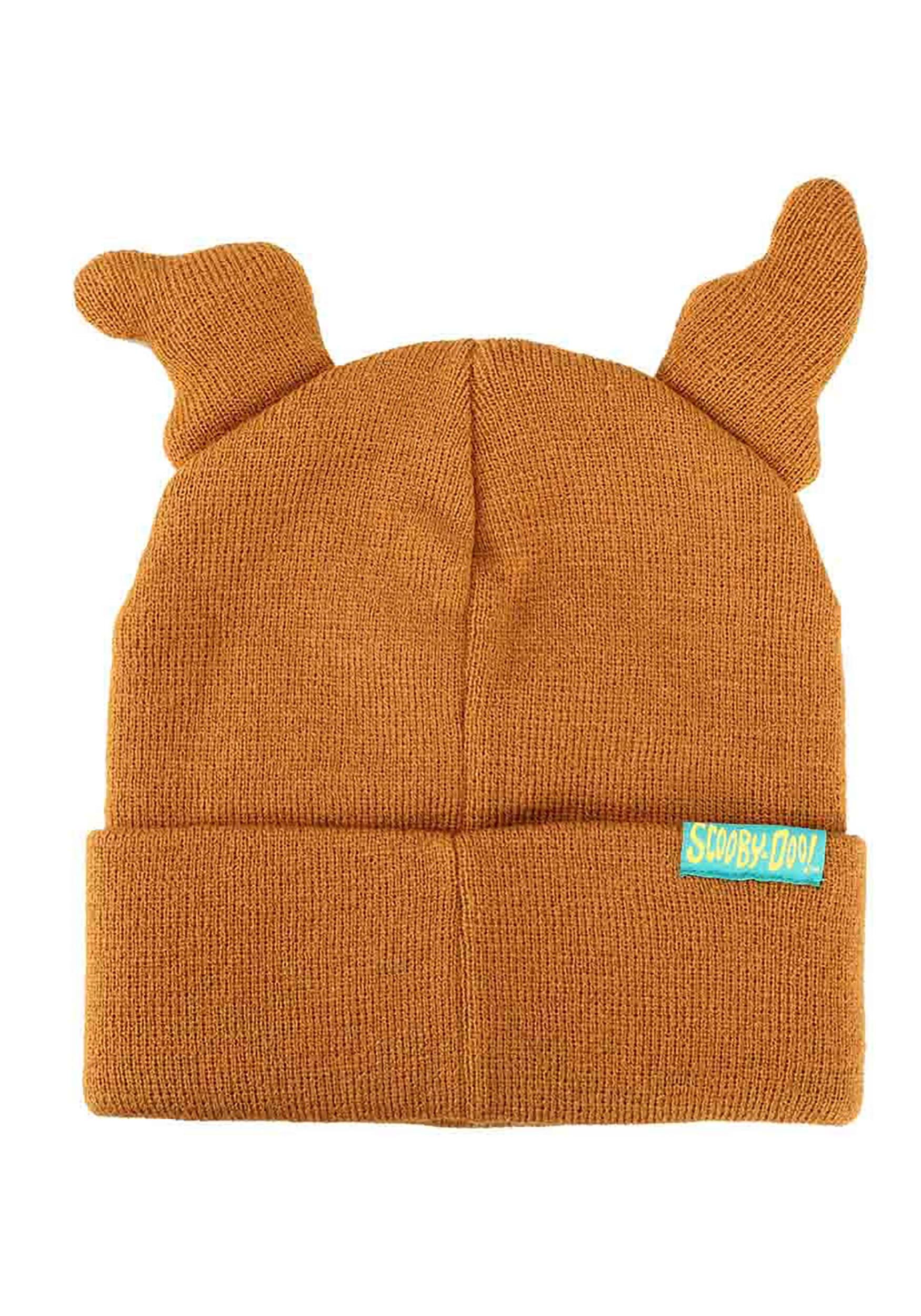 Scooby Doo 3D Plush Ears Embroidered Beanie