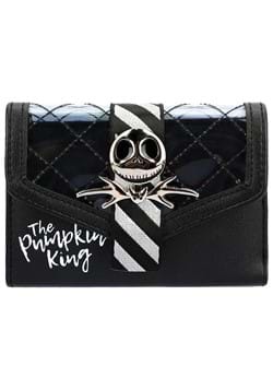 Nightmare Before Christmas Jack Metal Badge Wallet
