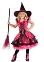 Girls Pink Light Up Witch-2