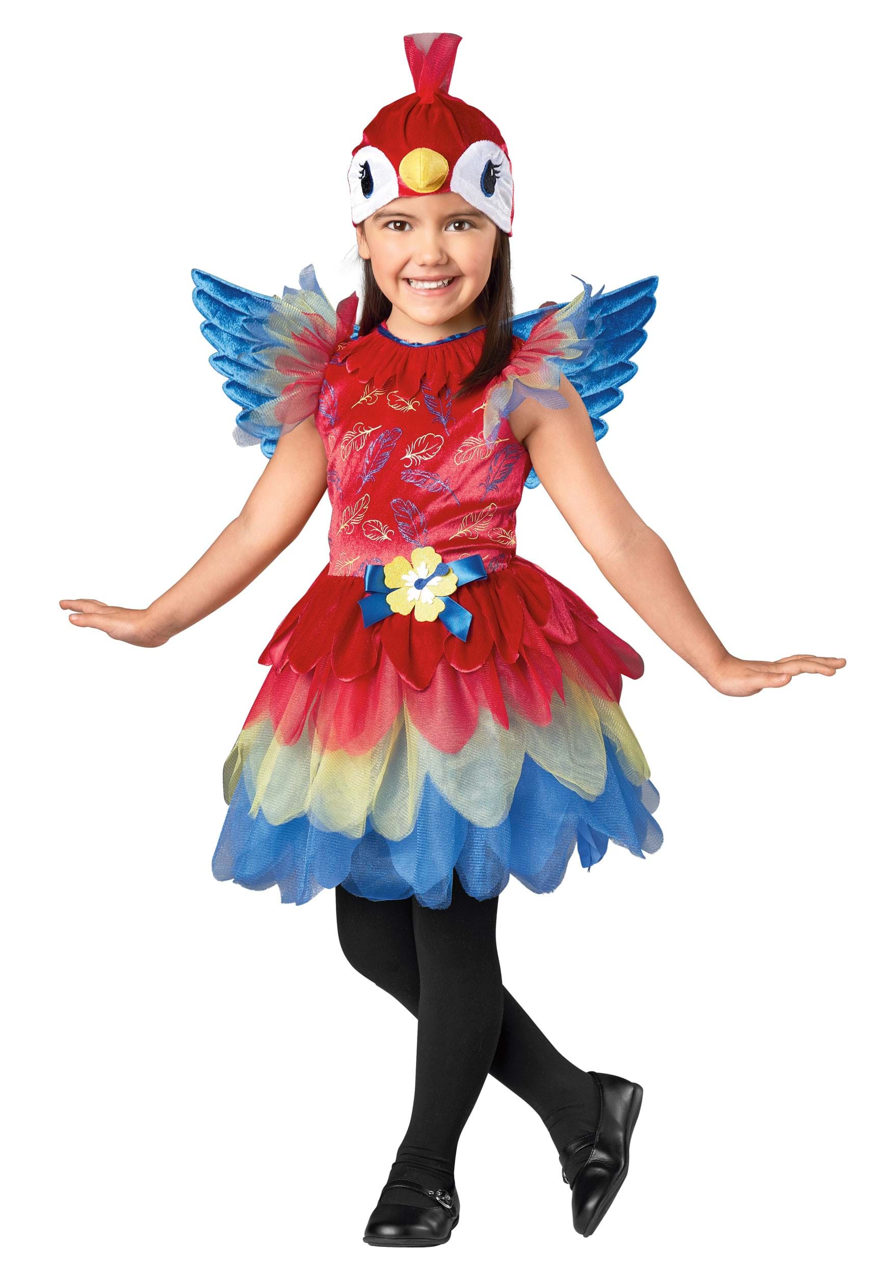 Parrot Bird Toddler/Kid's Costume Dress