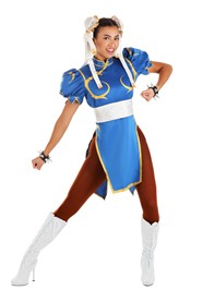Chun Li Premium Costume Chun Li Femme GARAKD