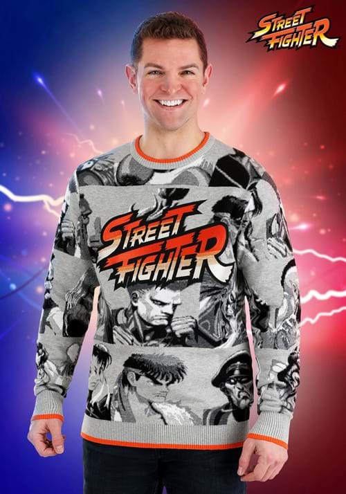 Street Fighter Adult Unisex Sweater UPD 1