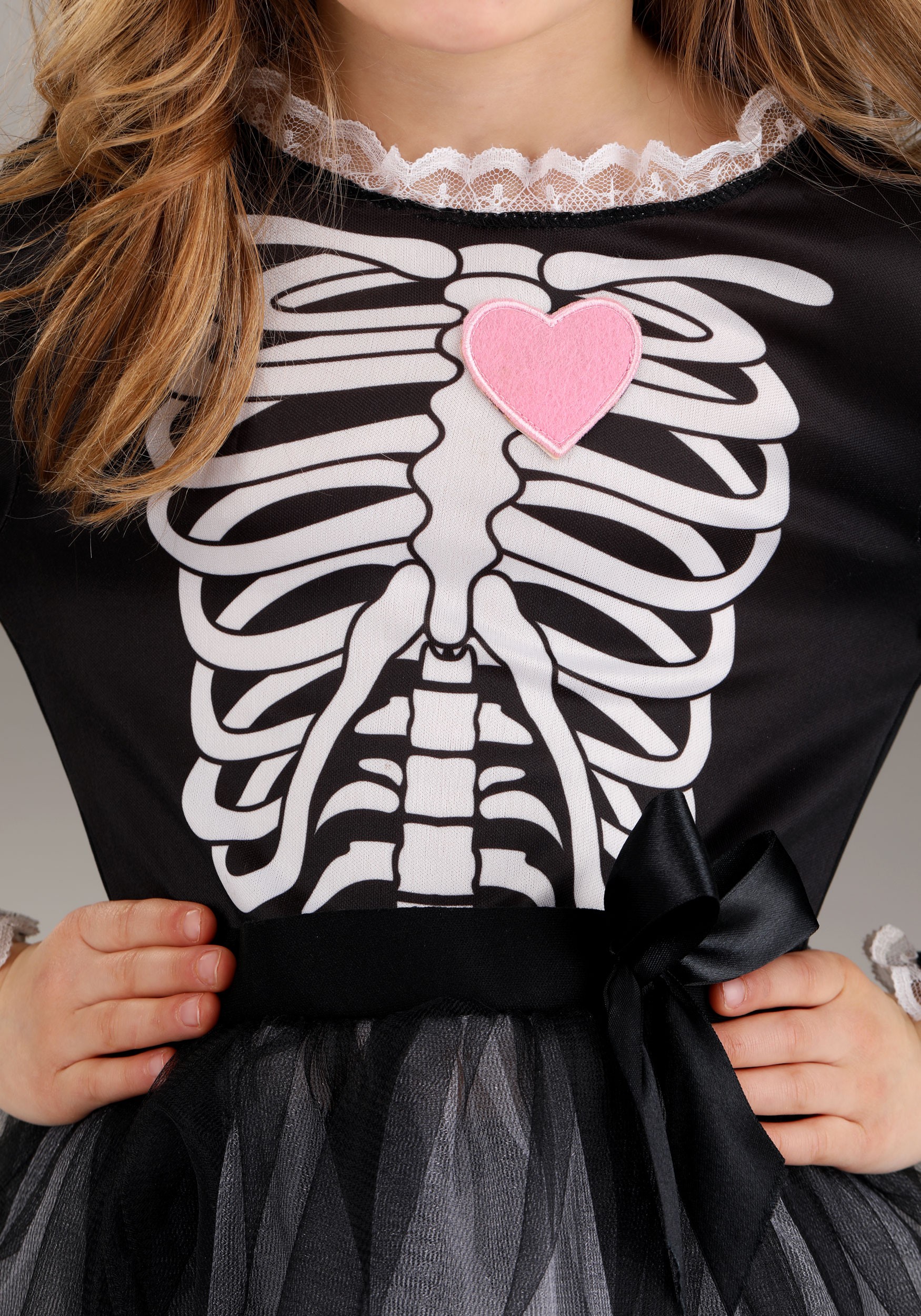 Skeleton Dress Kid's Costume