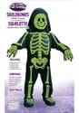 Child Green Skeleton Costume Alt 1