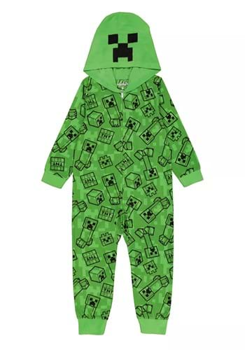 Kids Minecraft Creeper Life Blanket Sleeper