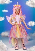 Kid's Deluxe Winged Unicorn Costume Alt 1