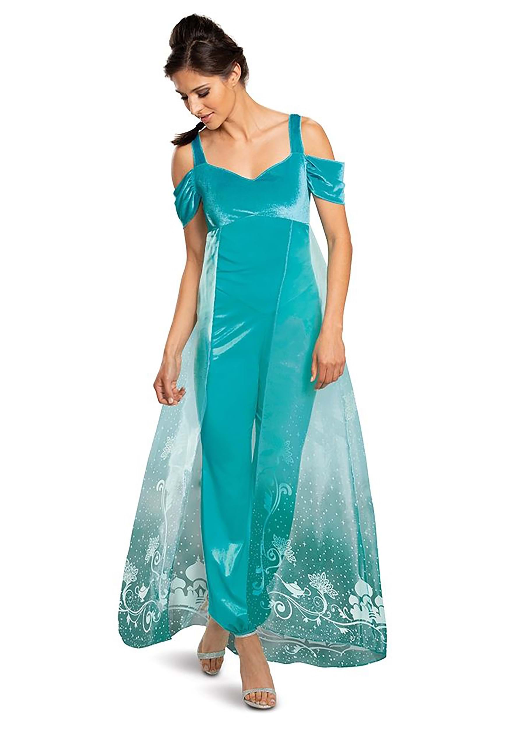 Jasmine's blue costume as seen in Aladdin