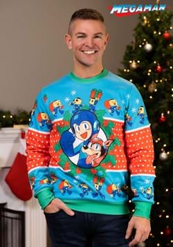 Adult Megaman Unisex Christmas Sweater