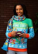 Adult Sesame Street Christmas Sweatshirt Alt 1