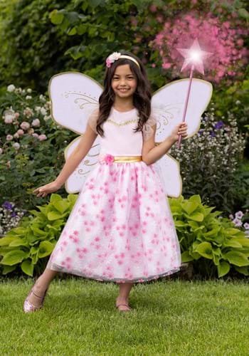 Kid's Premium Pink Fairy Costume