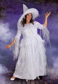 Womens White Witch Plus Size Costume