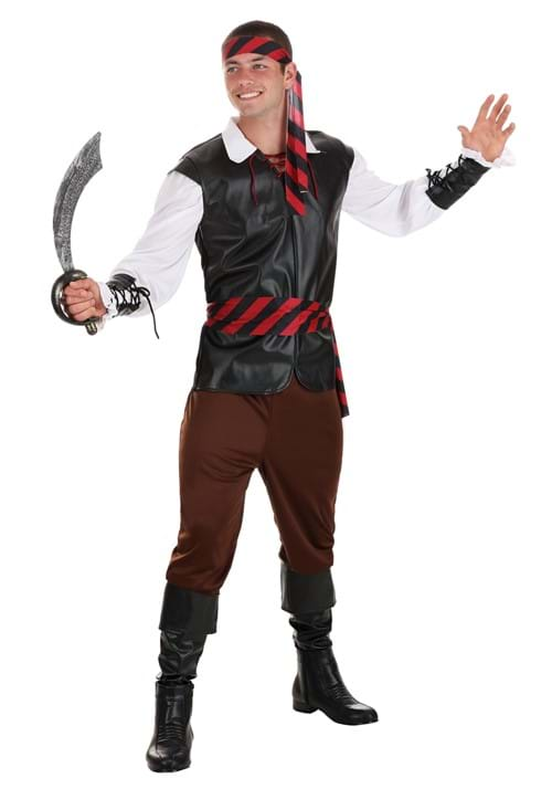 Budget Pirate Costume for Men