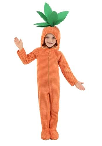 Toddler Carrot Jumpsuit Costume