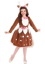 Girls Tutu Deer Costume Alt 1