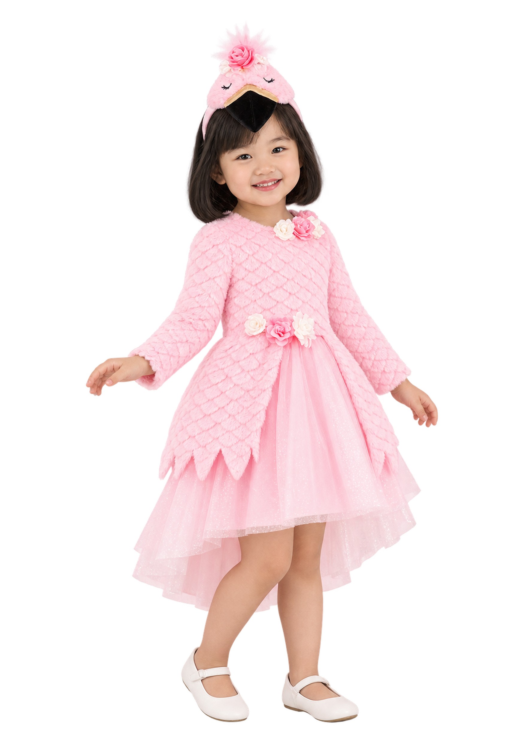 Girl's Toddler Tutu Flamingo Costume | Animal Costumes