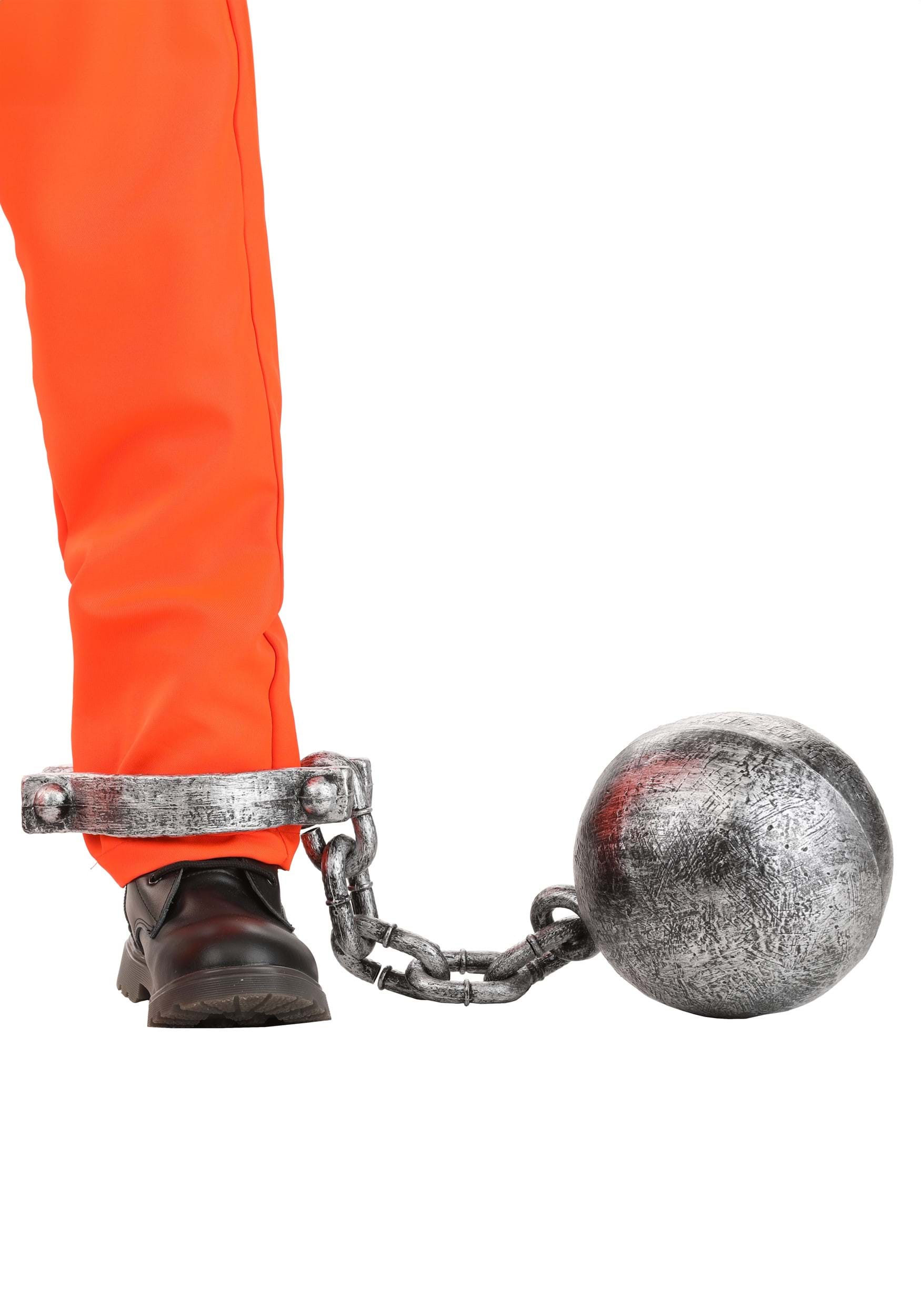 Ball And Chain Isolated Stock Photo - Download Image Now - Ball