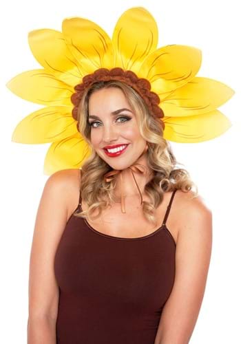 Womens Sunflower Costume Headpiece