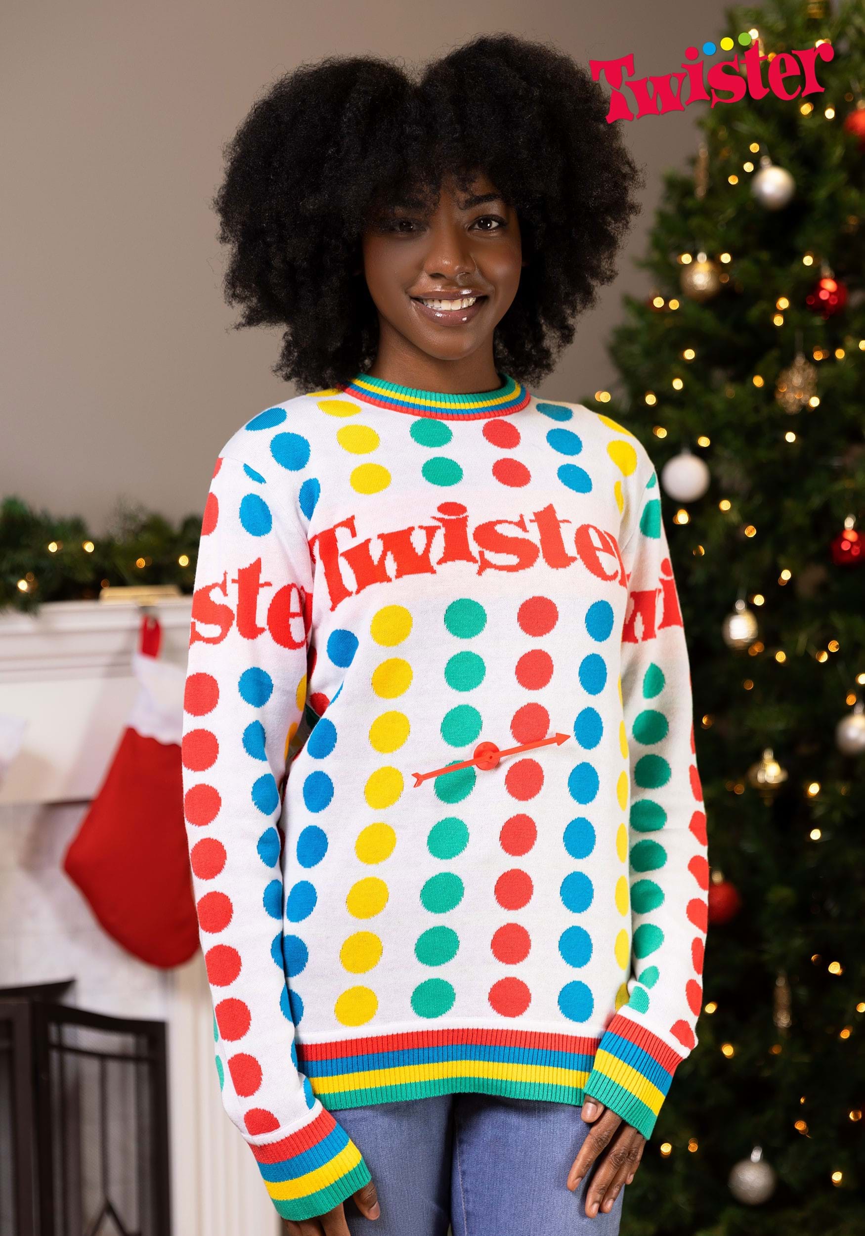Hasbro Twister Adult Sweater