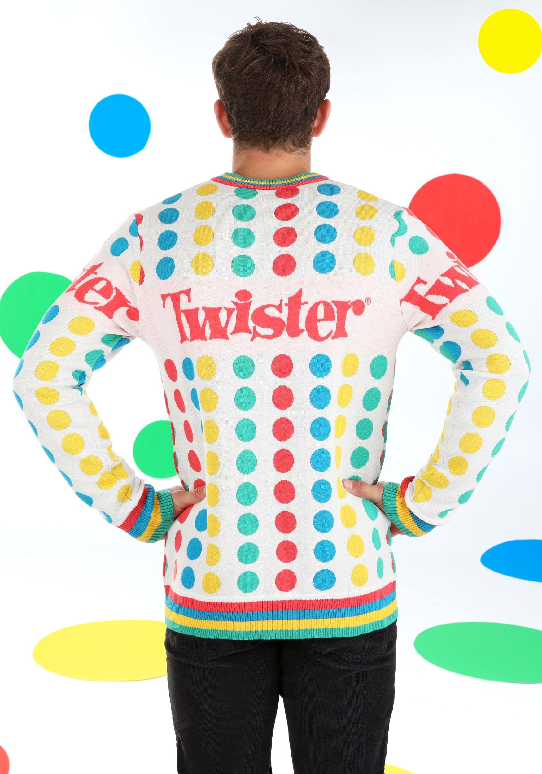 Hasbro Twister Adult Sweater