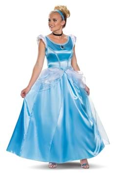 Womens Deluxe Plus Size Cinderella Costume