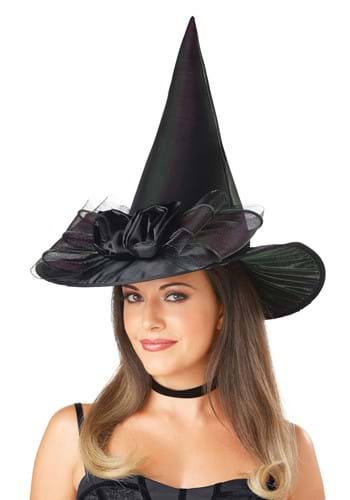 Women's Deluxe Iridescent Witch Hat