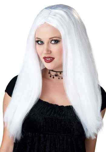 Short white hotsell wig costume