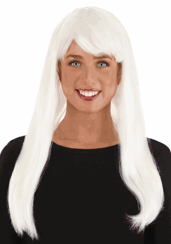 Glow in the Dark Long Wig - Update