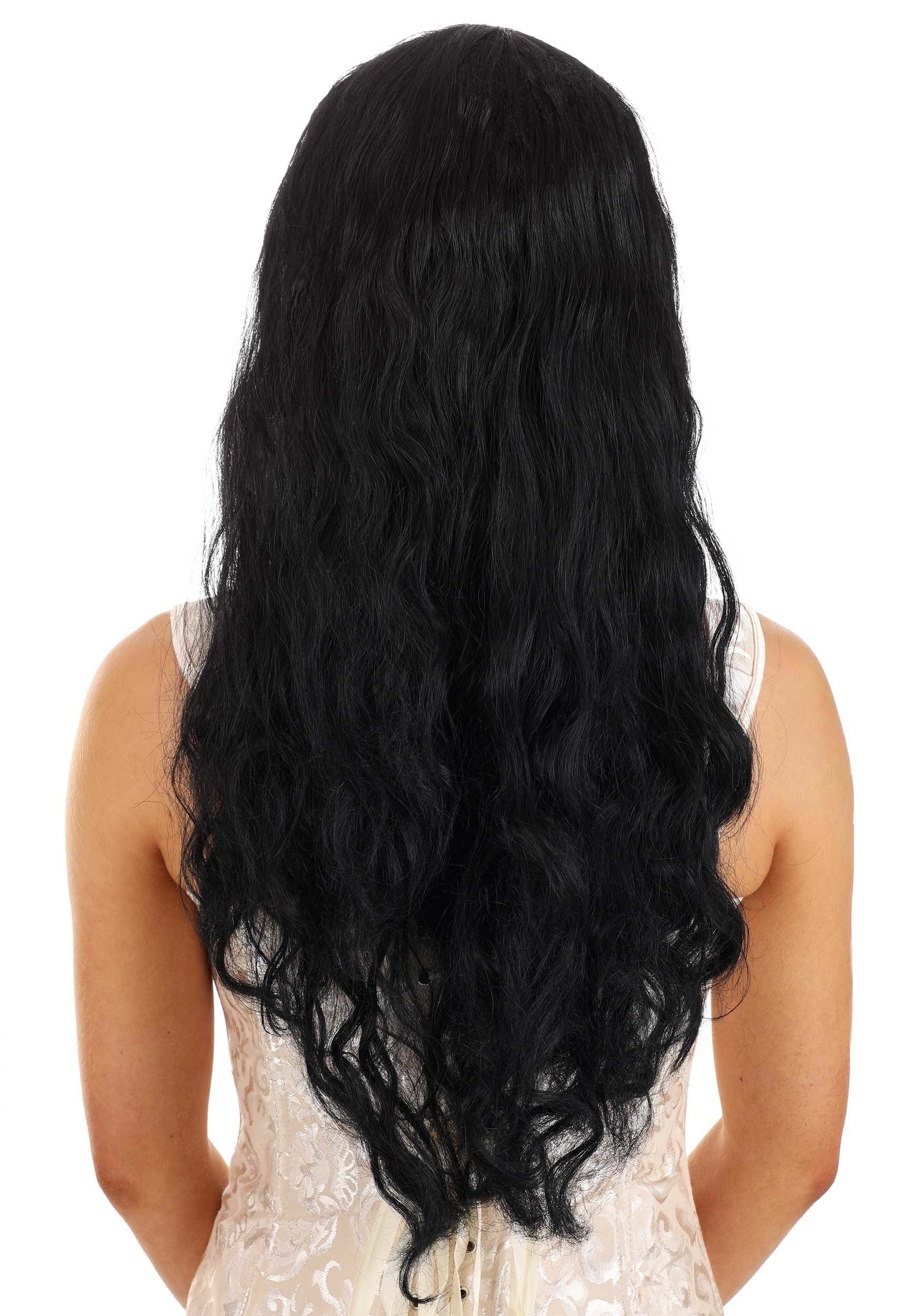 Long Wavy Black Women's Wig