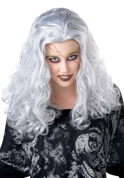 Womens Ghostly White Wig