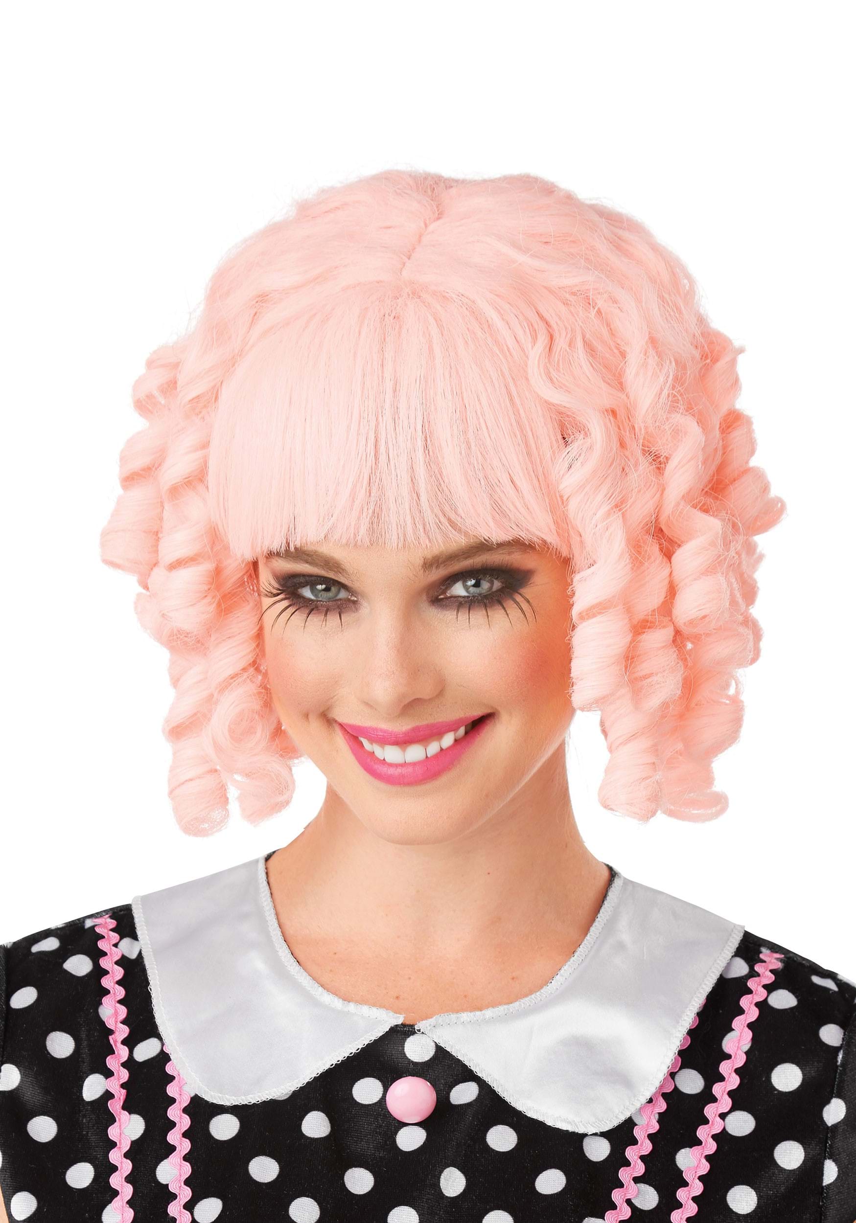 Light Pink Doll Wig