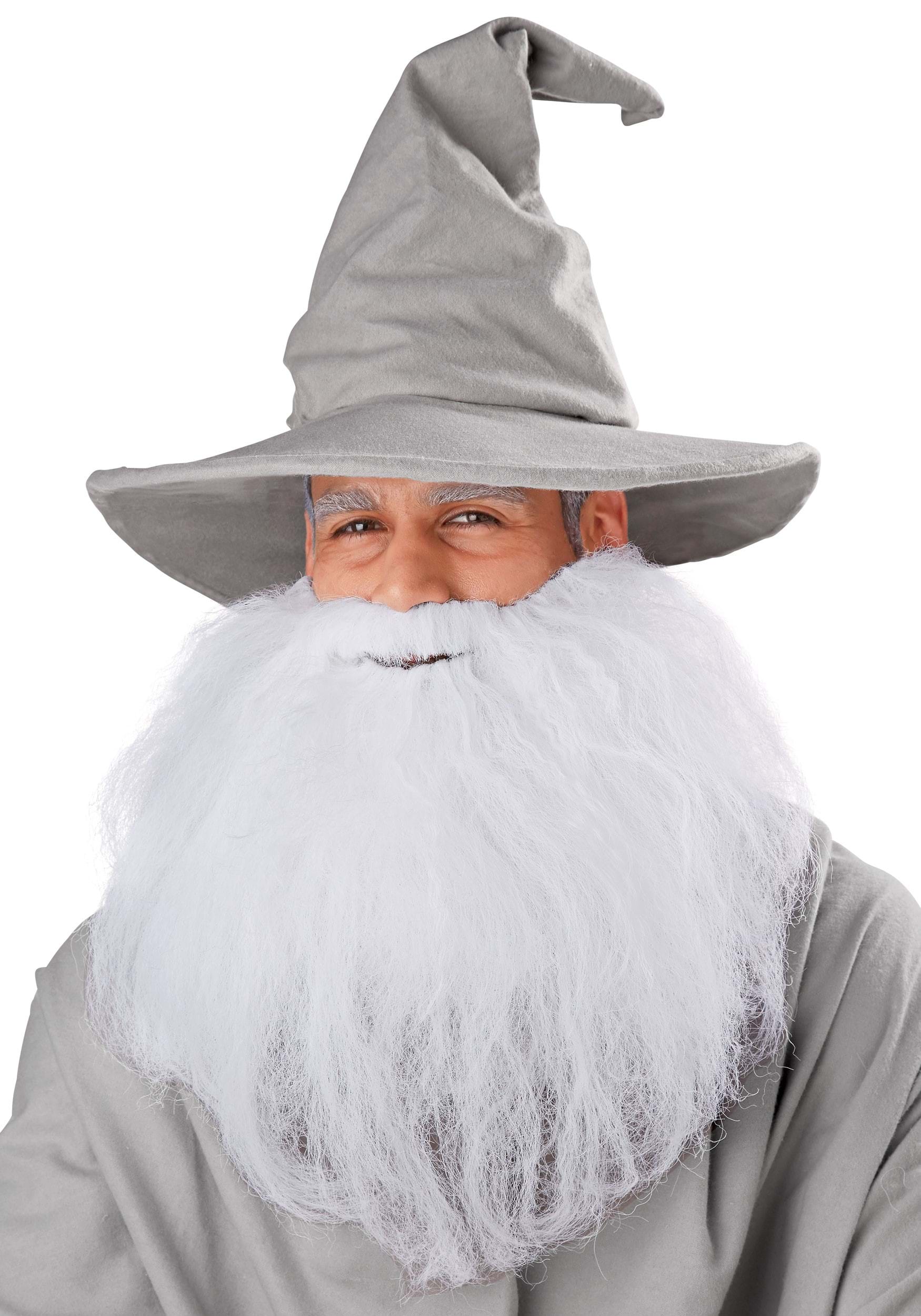 Wizard Costume Beard and Mustache