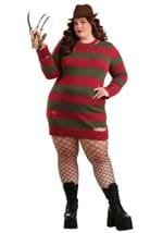 Womens Freddy Krueger Plus Size Dress Costume-1-update