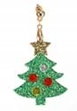 Christmas Tree Lucite Glitter Earring Alt 2