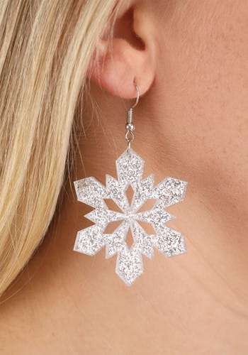 Pair of Pettite Embossed Fluffy Snowflakes Earrings Steel Rule Die –  Glitter Sparkle Studio