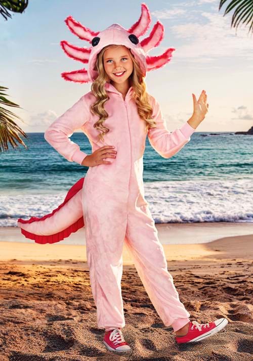 Kids Axolotl Costume-update