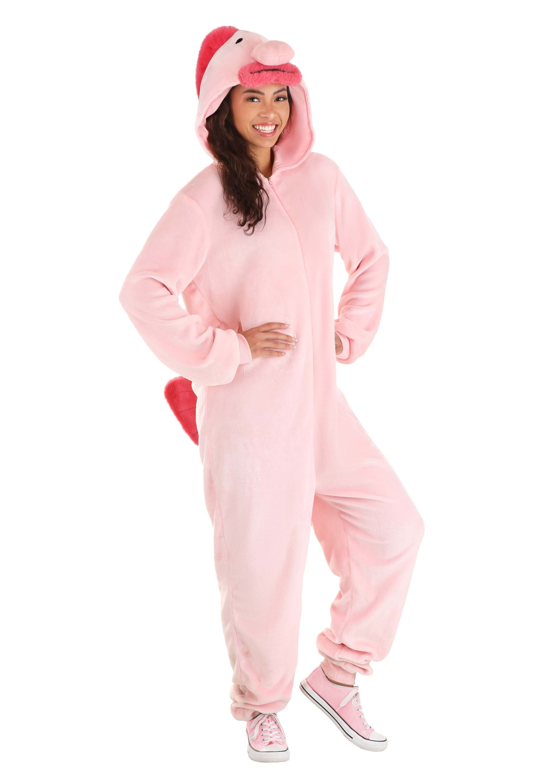 Goat Onesie Costume Pajama for Adult Women & Men Halloween Costumes 