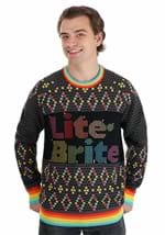 Adult Hasbro Lite Brite Christmas Sweater Alt 3