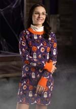 Adult Spooky Smiles Halloween Sweater Dress