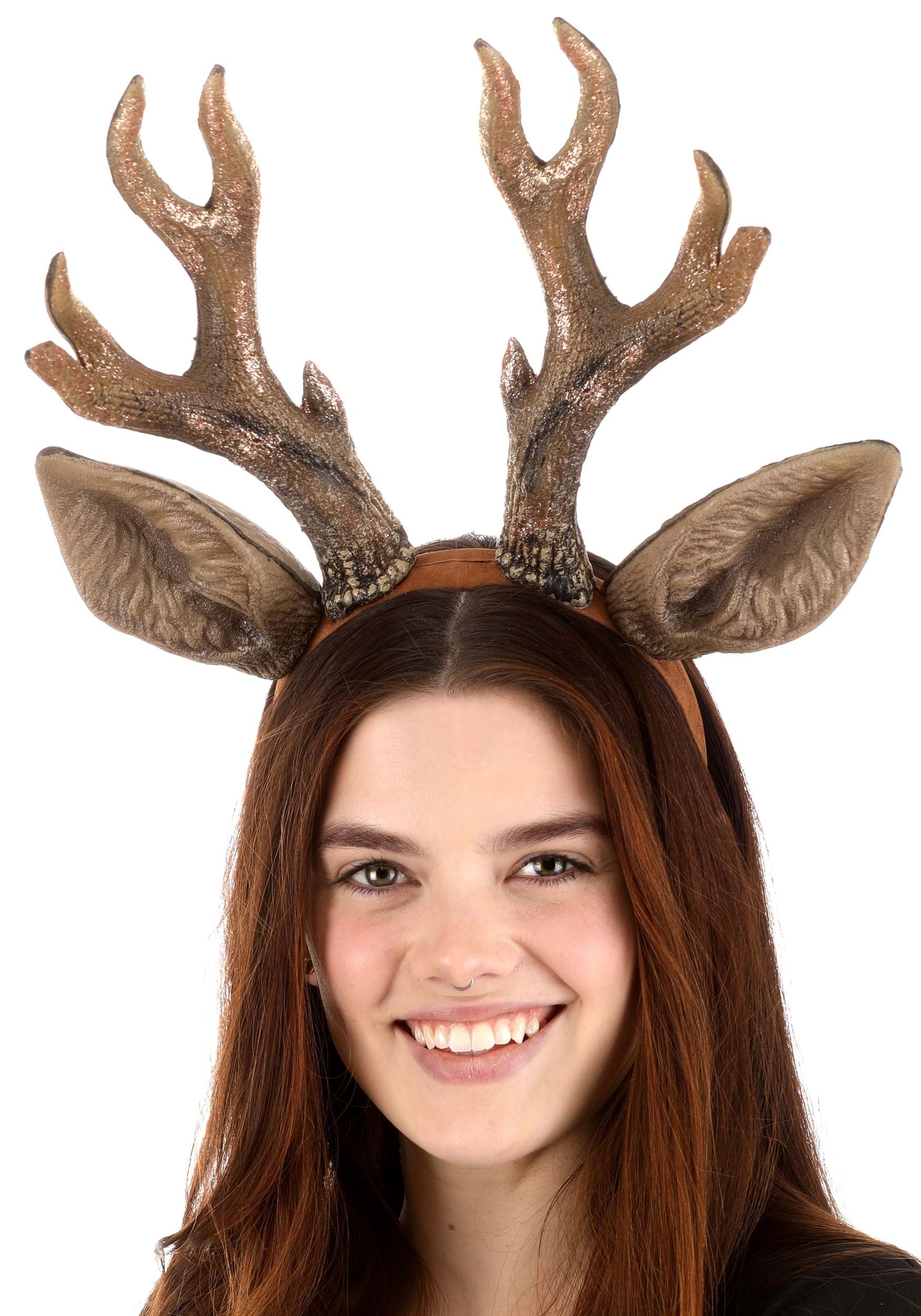 Buck Deer Headband Costume For Adults