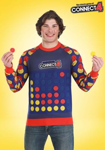 Adult Hasbro Games Connect Four Sweater