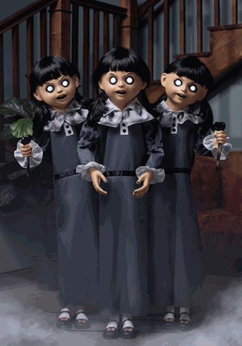 Evil Triplets Animatronic Decoration-update