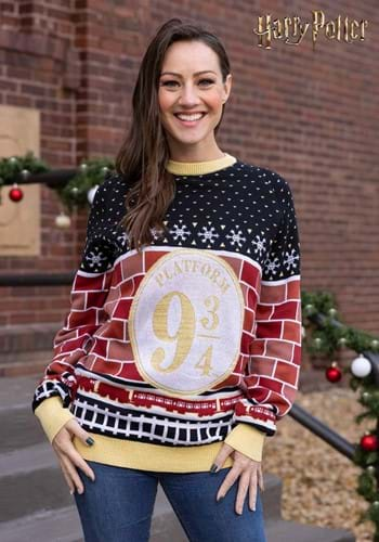 Adult Platform 9 3 4 Harry Potter Sweater