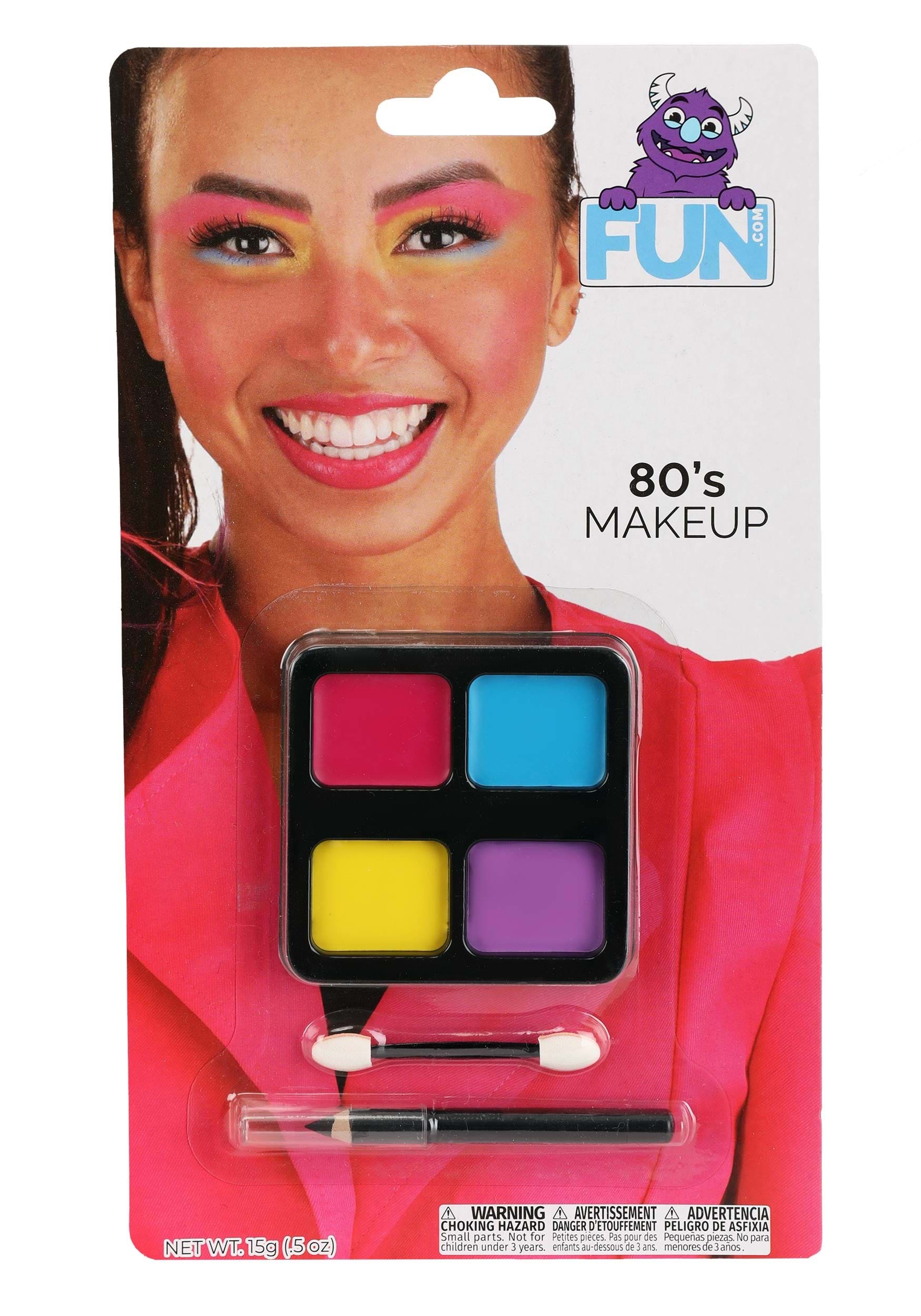 1980s Inspired Neon Makeup Kit , Costume Makeup Kit