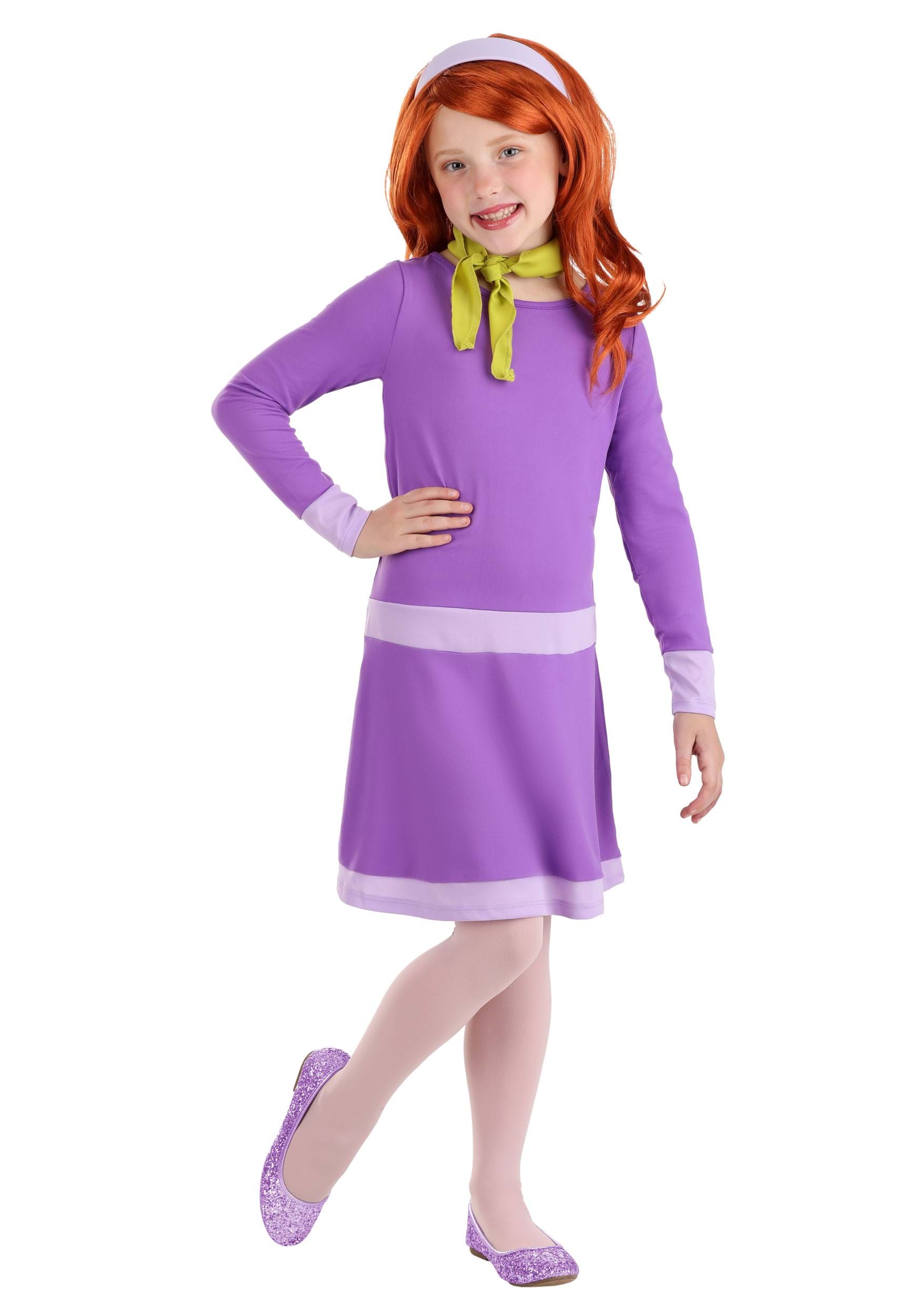 Photos - Fancy Dress FUN Costumes Scooby Doo Daphne Costume for Kids | Exclusive Costumes Green