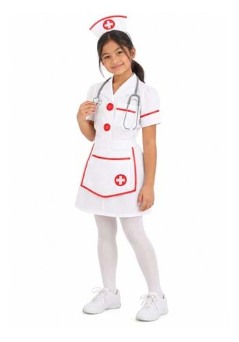 Girls Head Nurse Costume New Main