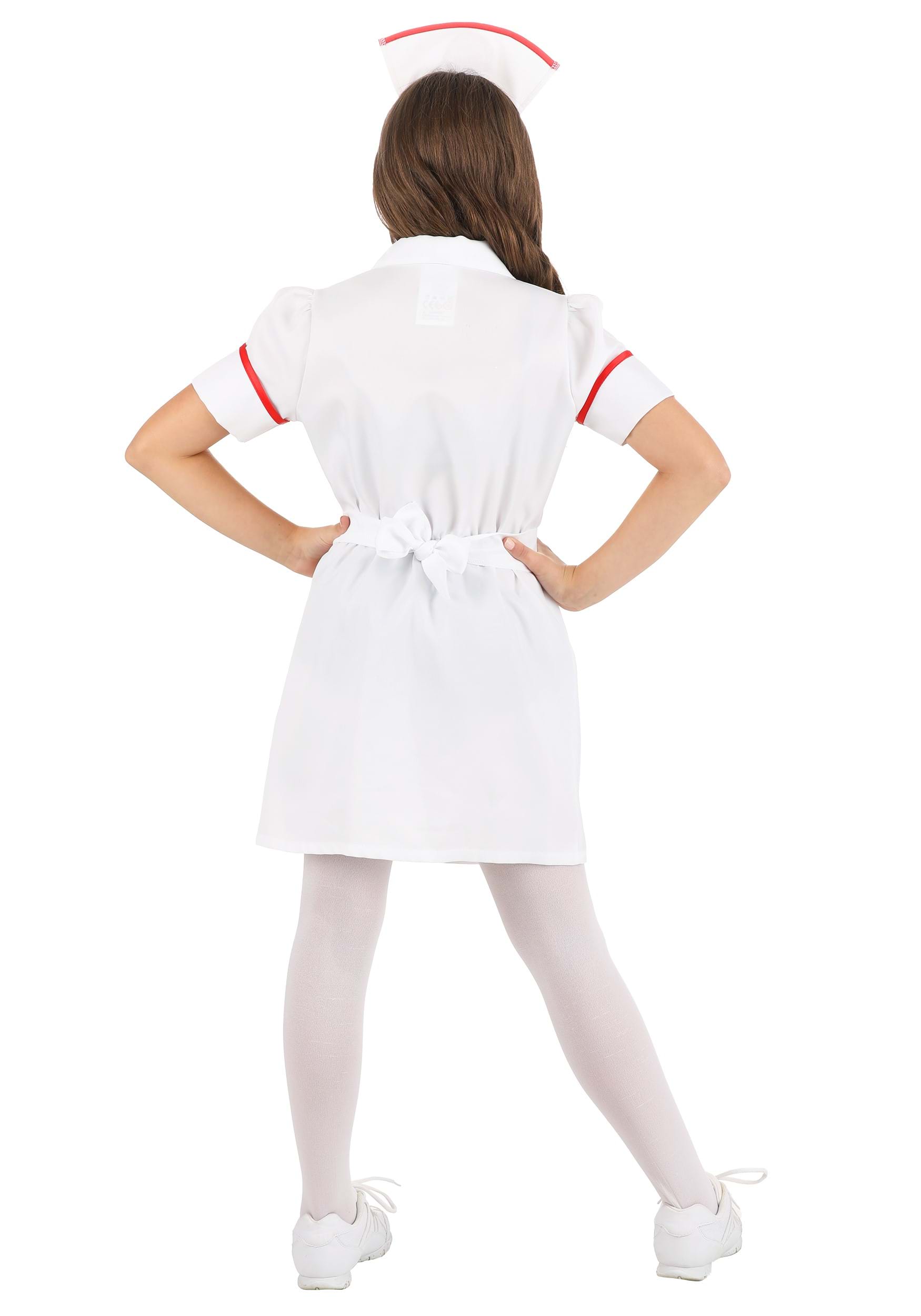 Head Nurse Girl's Costume