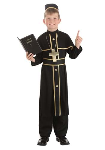 Boys Deluxe Priest Costume