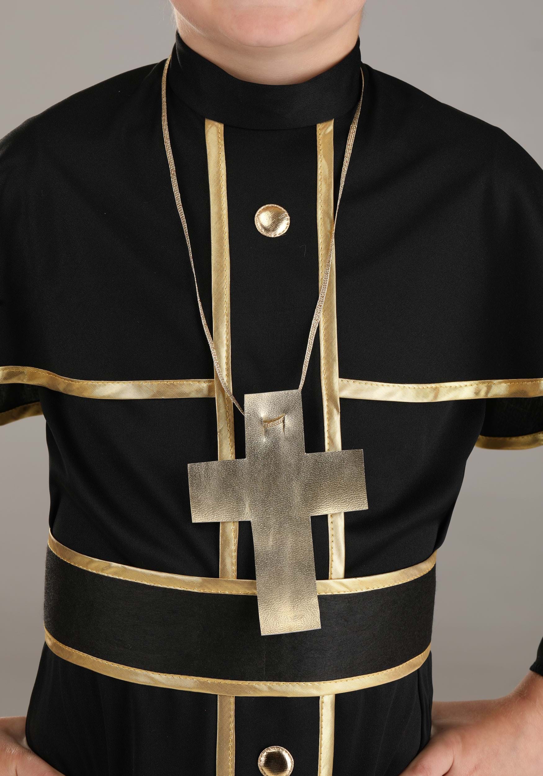 Deluxe Priest Boy's Costume