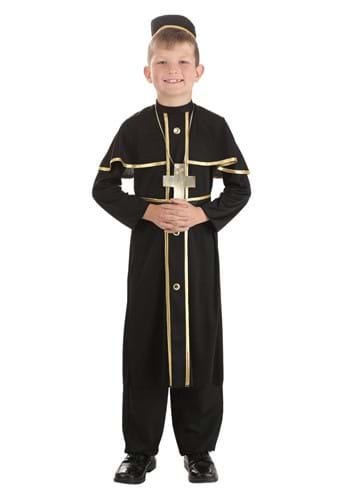 Boy's Deluxe Priest Costume
