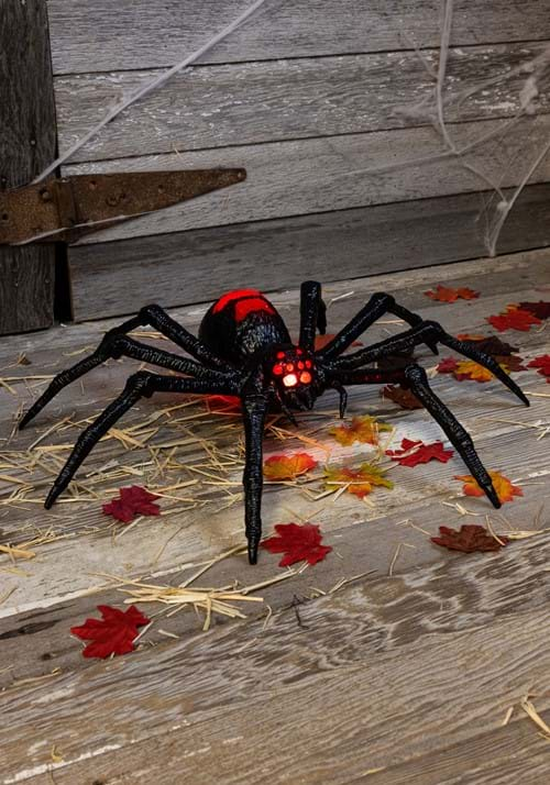 Light Up Red 2 Foot Spider Wall Decoration | Seasonal Visions International